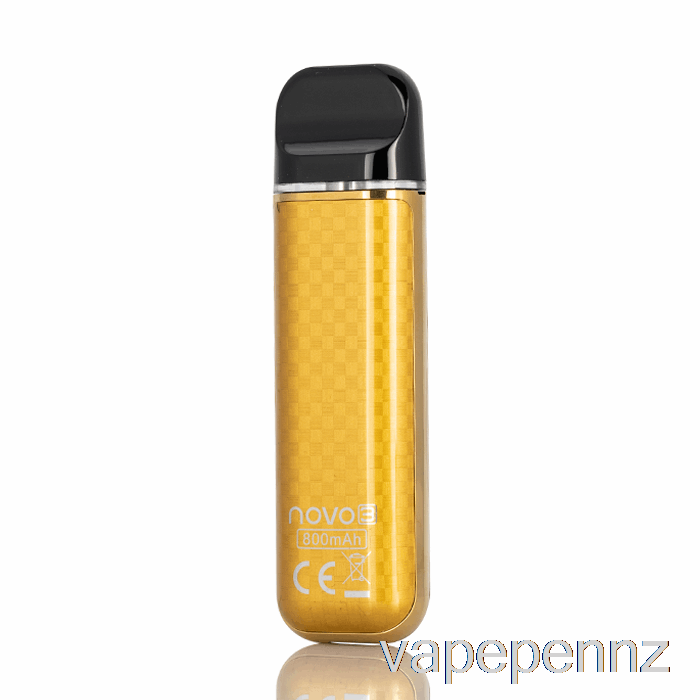 SMOK NOVO 3 25W Pod System Gold Carbon Fiber VAPE NZ